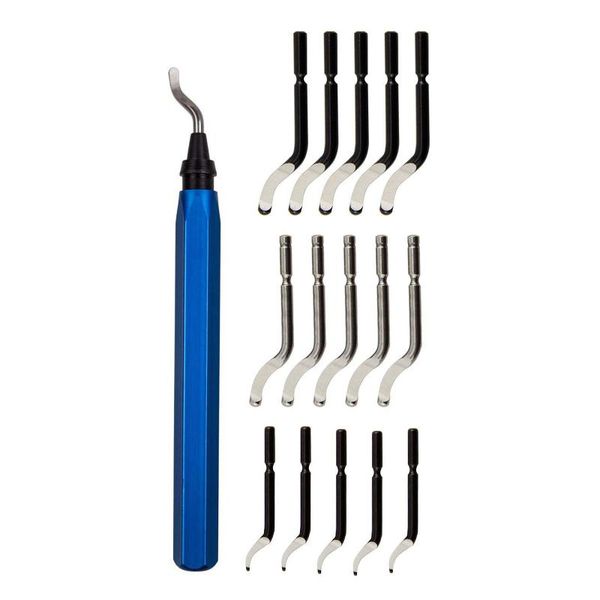 professional hand tool sets edge durable manual metal repair diy woodworking handle with 15 blades cutter router bit remover deburring kit p
professional hand tool sets edge durable manual metal repair diy woodworking handle with 15 blades cutter router bit remover deburring kit p