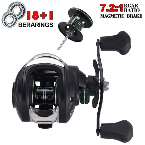 17+1bb baitcasting reel 7.1:18kg max drag left right hand reinforced fishing high speed reels
17+1bb baitcasting reel 7.1:18kg max drag left right hand reinforced fishing high speed reels