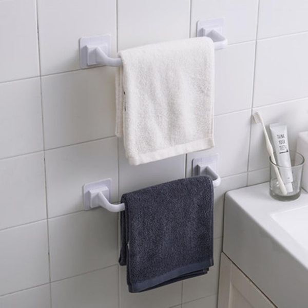 towel racks thick plastic bathroom wall hanger punch bar scouring pad holder corner shelf storage rack accessories
towel racks thick plastic bathroom wall hanger punch bar scouring pad holder corner shelf storage rack accessories