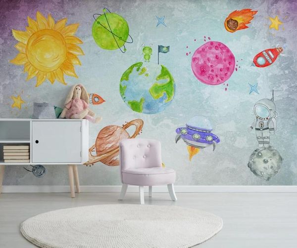 large custom mural wallpaper hand-painted space universe children's room background wall covering wallpapers
large custom mural wallpaper hand-painted space universe children's room background wall covering wallpapers