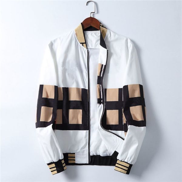Autumn Winter Street Fashion Classical Mens et Coats With Zipper Trendy Digner Outerwear Coat Running Letter Print Long Sve Windbreaker ets, Black;brown
Autumn Winter Street Fashion Classical Mens et Coats With Zipper Trendy Digner Outerwear Coat Running Letter Print Long Sve Windbreaker ets, Black;brown