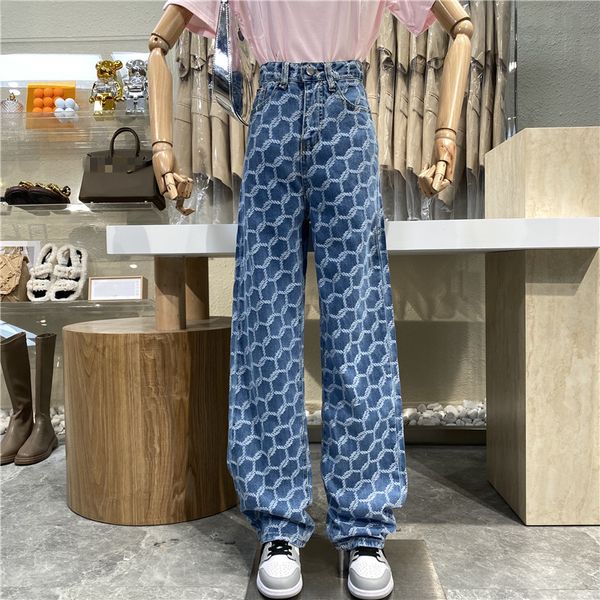 capri nicho jacquard jeans 2021 fashion long-legged with high waist for slimming pants, Black;white
capri nicho jacquard jeans 2021 fashion long-legged with high waist for slimming pants, Black;white