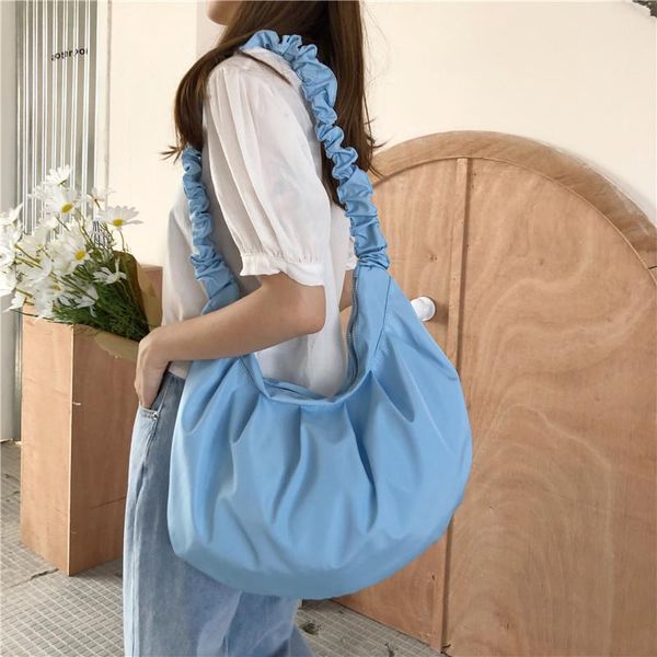 solid color nylon shoulder bags for women 2021 high capacity crossbody summer lady travel handbags shopping big totes waist
solid color nylon shoulder bags for women 2021 high capacity crossbody summer lady travel handbags shopping big totes waist