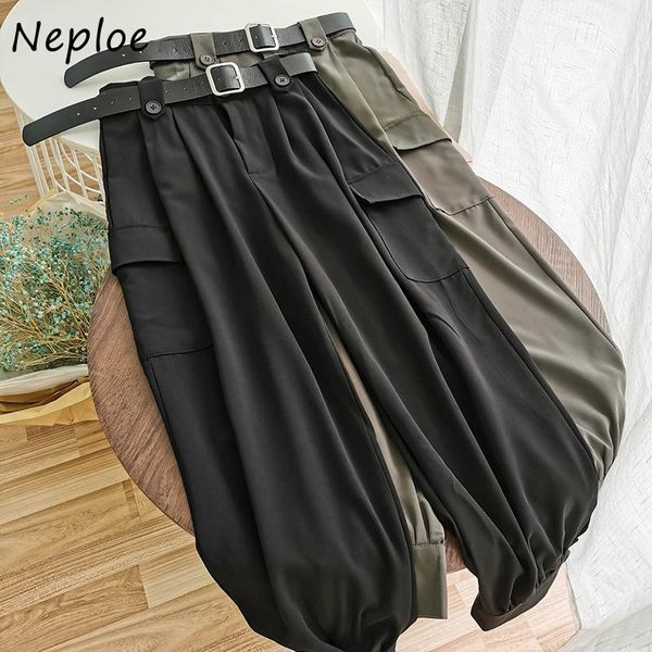 women's pants & capris neploe fashion women cargo retro 2021 autumn hongkong style high wasit bound foot loose harem ankle-lenght trous, Black;white
women's pants & capris neploe fashion women cargo retro 2021 autumn hongkong style high wasit bound foot loose harem ankle-lenght trous, Black;white