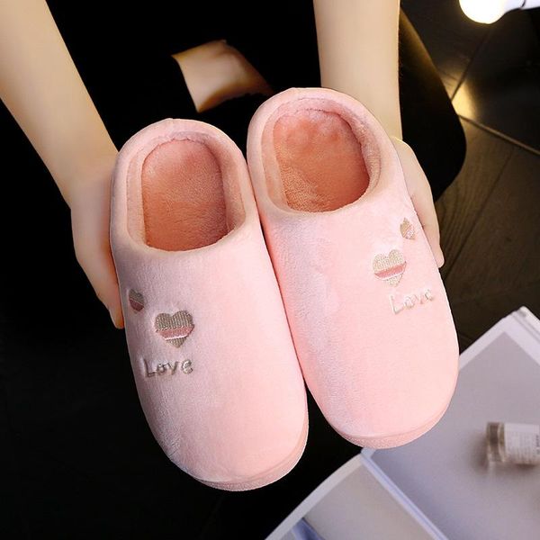 style winter home cotton slippers indoor anti-slip warm plush slipper men and women couples, Black
style winter home cotton slippers indoor anti-slip warm plush slipper men and women couples, Black