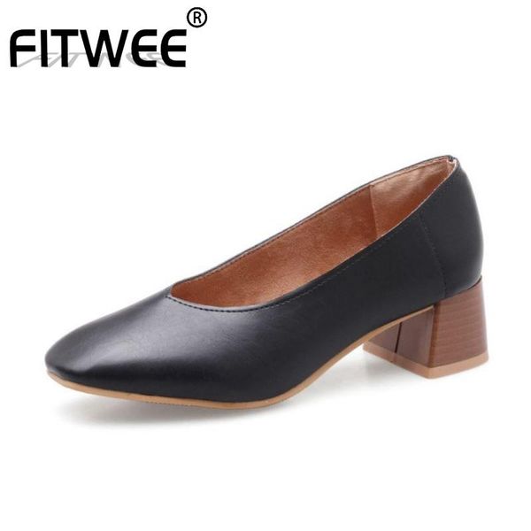 dress shoes fitwee 4 color plus size 31-46 women pumps work square toe woman party office female footwear, Black
dress shoes fitwee 4 color plus size 31-46 women pumps work square toe woman party office female footwear, Black