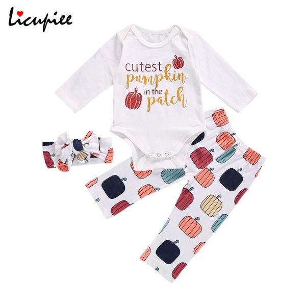 infant baby boy girl halloween clothes letter print long sleeve romper+pumpkin pants headband 3pcs 0-24 months clothing sets, White
infant baby boy girl halloween clothes letter print long sleeve romper+pumpkin pants headband 3pcs 0-24 months clothing sets, White
