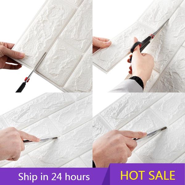 70x77cm diy self adhesive 3d wall stickers bedroom waterproof foam brick room wallpaper decor living sticker for kids
70x77cm diy self adhesive 3d wall stickers bedroom waterproof foam brick room wallpaper decor living sticker for kids