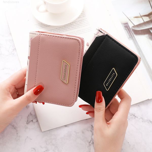 wallet short women's korean zipper key bag coin zero large capacity, Red;black 
wallet short women's korean zipper key bag coin zero large capacity, Red;black