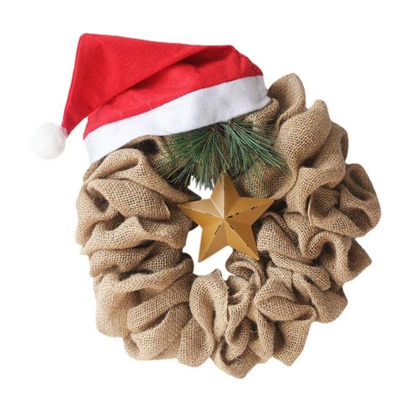 christmas decorations wreath door hanging burlap for home decor creativity hat decoration ornament pendant
christmas decorations wreath door hanging burlap for home decor creativity hat decoration ornament pendant
