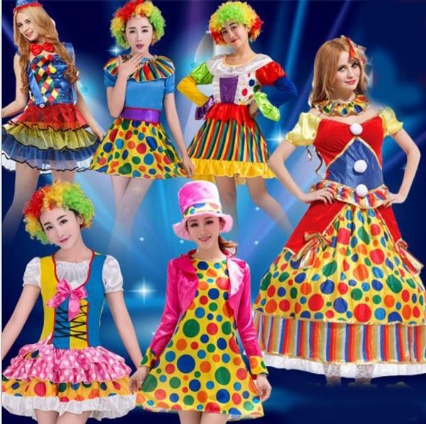 anime costumes clown tutu dress funny women men rainbow clown costume halloween female clown cosplay costumes, Black
anime costumes clown tutu dress funny women men rainbow clown costume halloween female clown cosplay costumes, Black