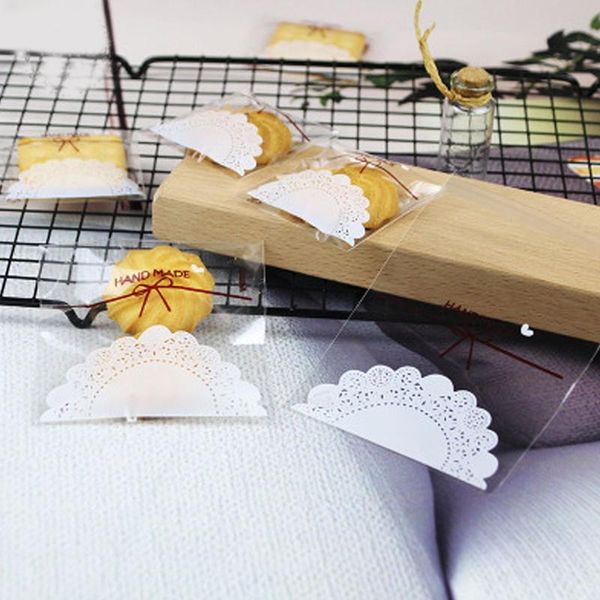 gift wrap 100pcs7*7cm flower lace bow cookies biscuits bags wedding party self-adhesive plastic bag cake candy baking package
gift wrap 100pcs7*7cm flower lace bow cookies biscuits bags wedding party self-adhesive plastic bag cake candy baking package
