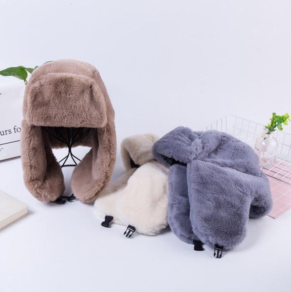 berets winter hat women faux fur russia ear-fluttered lei feng cap lady thicken keep warm couple fashion, Blue;gray
berets winter hat women faux fur russia ear-fluttered lei feng cap lady thicken keep warm couple fashion, Blue;gray