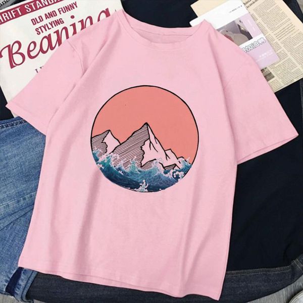 creative pink mountain peak men t shirts and women aesthetic womens graphic funny print harajuku summer white oversized, White;black
creative pink mountain peak men t shirts and women aesthetic womens graphic funny print harajuku summer white oversized, White;black