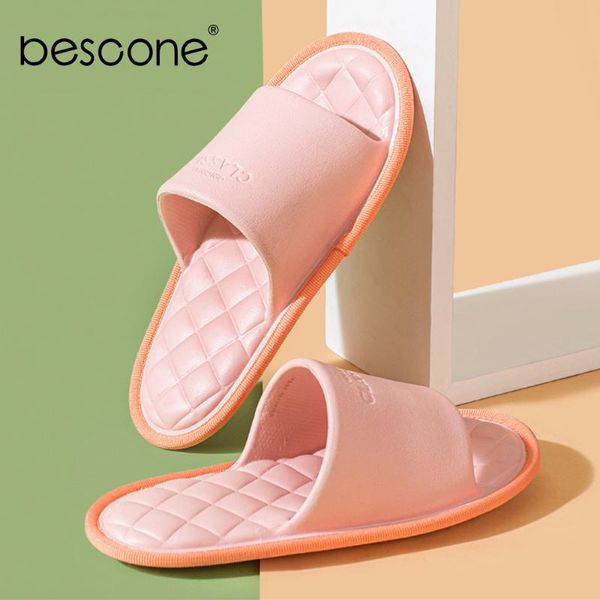 slippers bescone women's summer thick eva soft home indoor colorless/odorless couples color matching female shoes to86, Black
slippers bescone women's summer thick eva soft home indoor colorless/odorless couples color matching female shoes to86, Black