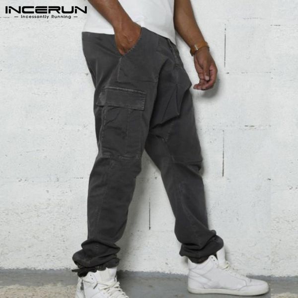 mens pants solid color cargo trousers incerun vintage multi pockets joggers hombre drop crotch zipper pantalones streetwear 5xl men's, Black
mens pants solid color cargo trousers incerun vintage multi pockets joggers hombre drop crotch zipper pantalones streetwear 5xl men's, Black