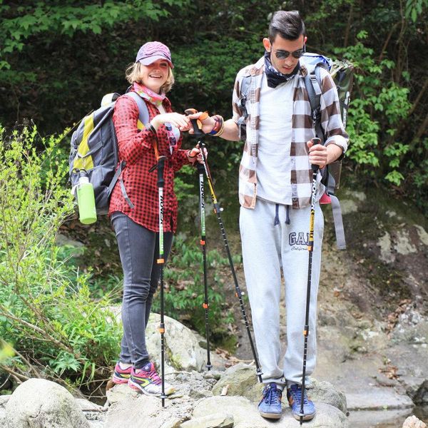 trekking poles lightweight carbon fiber outer lock walking stick fashion lacquer non-slip mountain-climbing equipment portable folding desig
trekking poles lightweight carbon fiber outer lock walking stick fashion lacquer non-slip mountain-climbing equipment portable folding desig