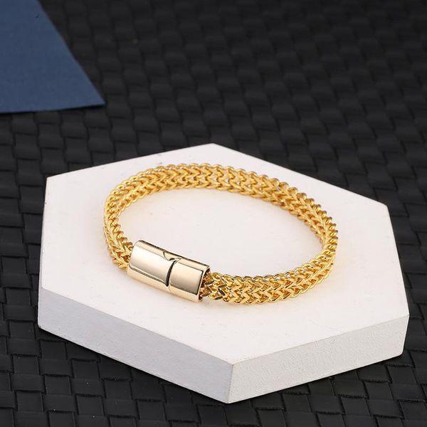 link, chain simple and stylish stainless steel braided bracelet for men women typical party jewelry gifts, Black
link, chain simple and stylish stainless steel braided bracelet for men women typical party jewelry gifts, Black