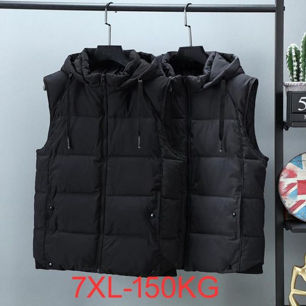 men' tank autumn winter large size vest 7xl 150kg cotton coat warm streetwear, White;black
men' tank autumn winter large size vest 7xl 150kg cotton coat warm streetwear, White;black