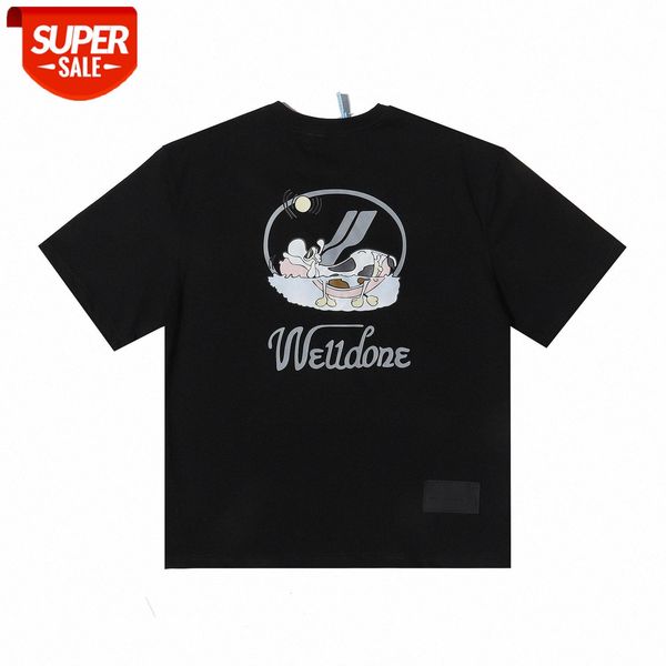 spring and summer we11 leisurely cow pattern round neck pullover short sleeve men women the same batch #wr31, White;black
spring and summer we11 leisurely cow pattern round neck pullover short sleeve men women the same batch #wr31, White;black