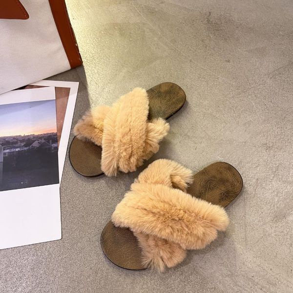 slippers stuffed woman for home indoor soft rubber shoes autumn winter basic cotton fabric short plush flat with brown fur faux, Black
slippers stuffed woman for home indoor soft rubber shoes autumn winter basic cotton fabric short plush flat with brown fur faux, Black