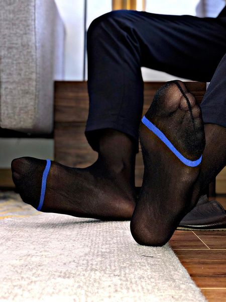 men's socks japanese formal dress super thick wood gold blue thread ring nylon mid-high tube pinstripe stockings, Black
men's socks japanese formal dress super thick wood gold blue thread ring nylon mid-high tube pinstripe stockings, Black