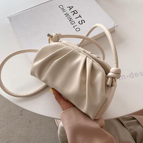evening bags pleated design clouds shoulder fashion for women 2021 summer solid color pu leather female crossbody bag brand handbags
evening bags pleated design clouds shoulder fashion for women 2021 summer solid color pu leather female crossbody bag brand handbags