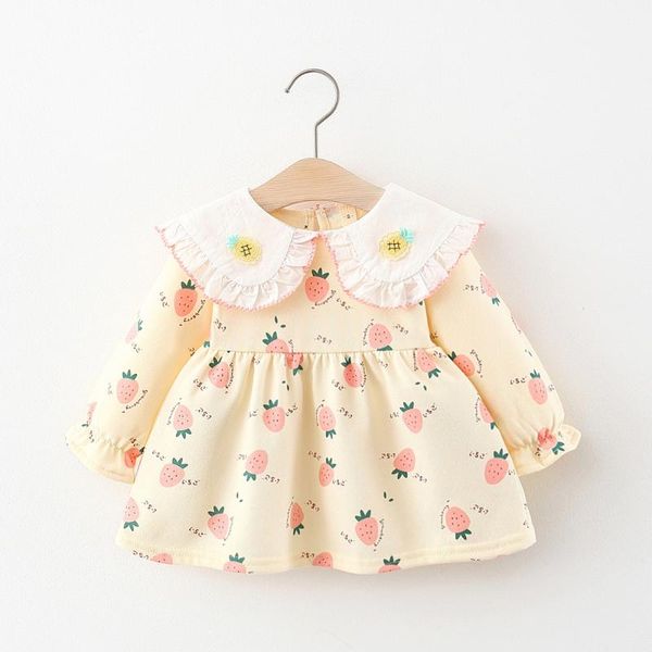 girl's dresses 2021 autumn casual baby girls dress print long sleeve for clothing princess toddler infant clothes, Red;yellow
girl's dresses 2021 autumn casual baby girls dress print long sleeve for clothing princess toddler infant clothes, Red;yellow