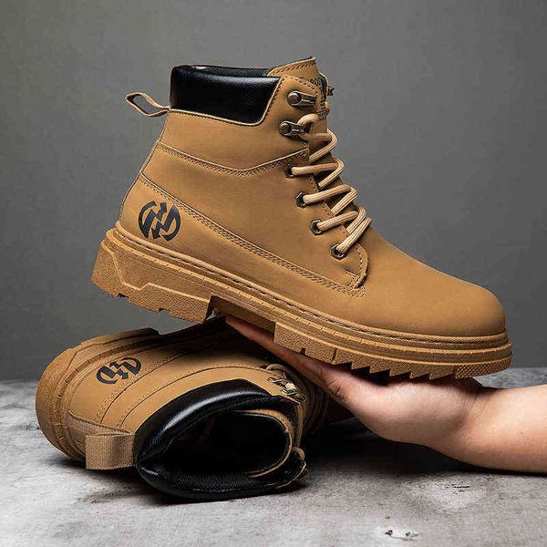 men boots leather waterproof lace up military boots men winter ankle lightweight shoes for men winter tooling non slip boots 211216, Black
men boots leather waterproof lace up military boots men winter ankle lightweight shoes for men winter tooling non slip boots 211216, Black