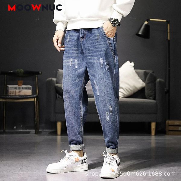 spring pants sweatpants denim 2021 male streetwear blue designer casual jeans for men moownuc full-length hip hop hole loose men's
spring pants sweatpants denim 2021 male streetwear blue designer casual jeans for men moownuc full-length hip hop hole loose men's