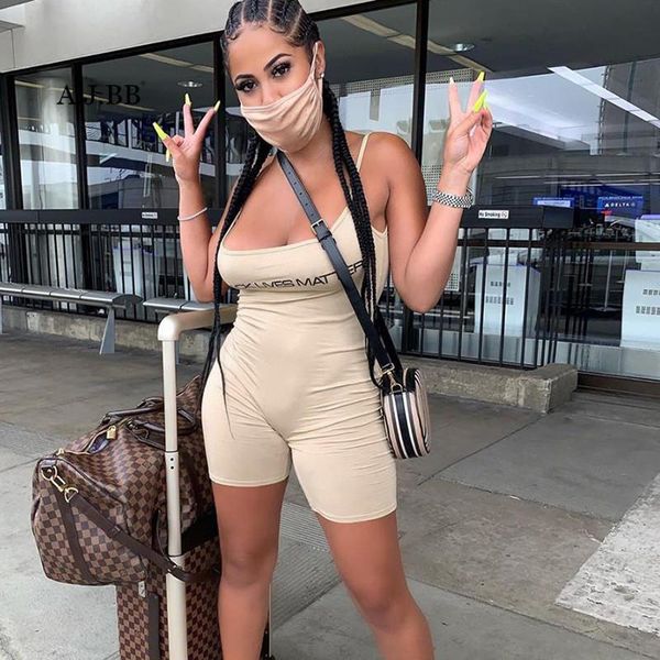 europe's solid color letter print sports jumpsuit fashion slim u-neck open back sleeveless women's suspender vest shorts jumpsuits, Black;white
europe's solid color letter print sports jumpsuit fashion slim u-neck open back sleeveless women's suspender vest shorts jumpsuits, Black;white