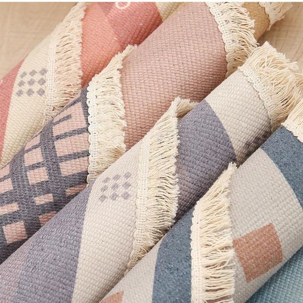carpets modern national style round carpet for living room bedroom retro cotton linen tassels rug tapestry mat home decoration
carpets modern national style round carpet for living room bedroom retro cotton linen tassels rug tapestry mat home decoration