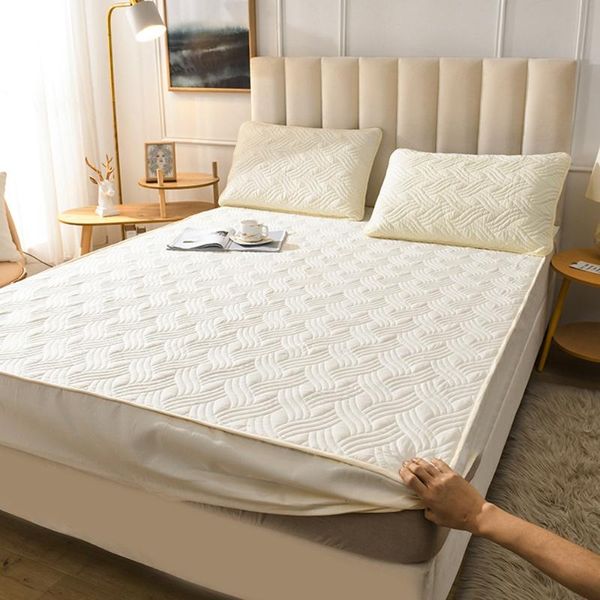 sheets & sets yellowthicken quilted mattress cover king queen air-permeable bed fitted sheet anti-bacteria
sheets & sets yellowthicken quilted mattress cover king queen air-permeable bed fitted sheet anti-bacteria