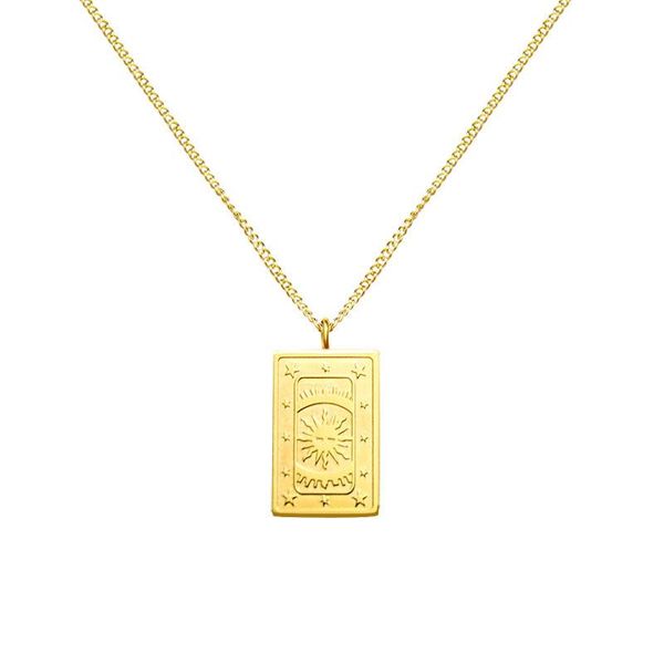 gold color sun pendant for women girls 316l stainless steel clavicle necklaces bijoux charm jewelry gift, Silver
gold color sun pendant for women girls 316l stainless steel clavicle necklaces bijoux charm jewelry gift, Silver