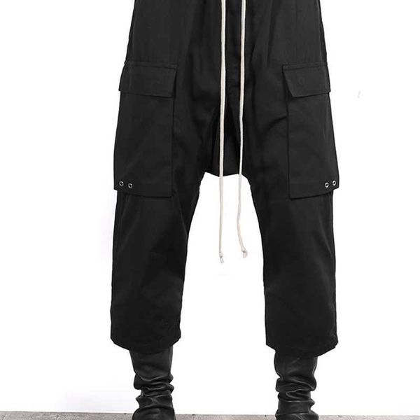 fashion outlet 21ss owens grey dark ro side pocket tooling ammunition capris multi pocket crotch pants men's rick style gol2, White;black
fashion outlet 21ss owens grey dark ro side pocket tooling ammunition capris multi pocket crotch pants men's rick style gol2, White;black