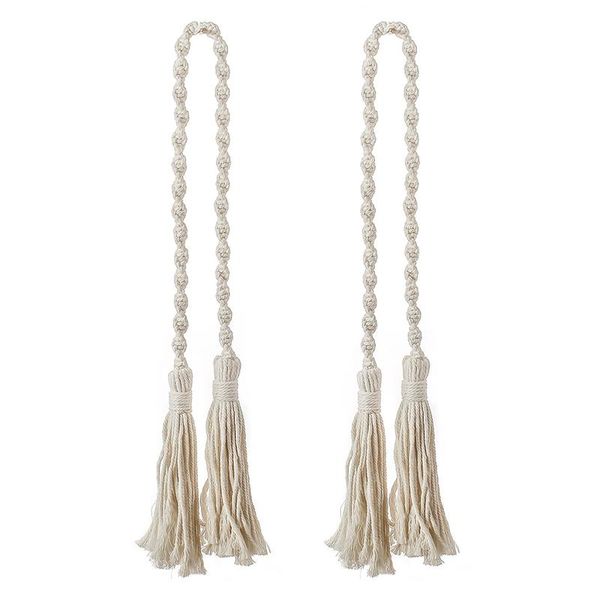 2pcs fixed office cotton linen bathroom universal handmade knitting living room bedroom with tassels home curtain tiebacks rope other decor
2pcs fixed office cotton linen bathroom universal handmade knitting living room bedroom with tassels home curtain tiebacks rope other decor