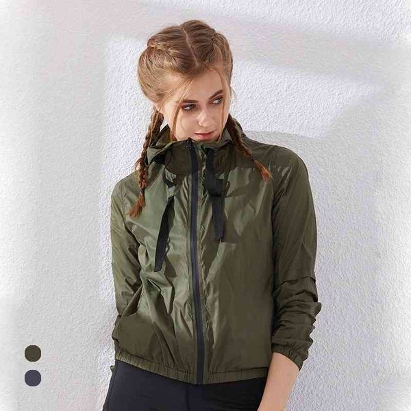 new running hooded zipper sports coat women's loose casual sunscreen windbreaker breathable quick drying fitness yoga suit, Gray
new running hooded zipper sports coat women's loose casual sunscreen windbreaker breathable quick drying fitness yoga suit, Gray