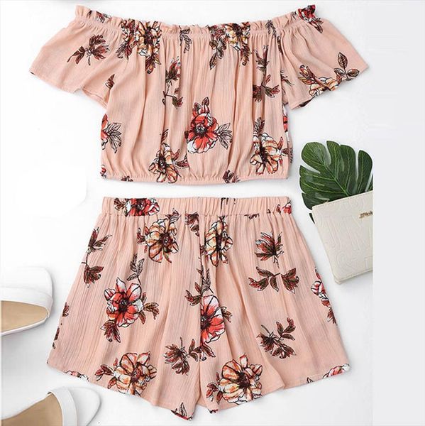 summer casual 2 two piece women tracksuits set print off shoulder crop shorts beachwear plus size, Gray
summer casual 2 two piece women tracksuits set print off shoulder crop shorts beachwear plus size, Gray