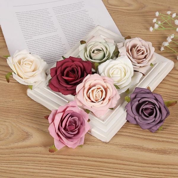 decorative flowers & wreaths 1pc silk roses heads burgundy hydrangea valentine's day artificial rose for wedding decor
decorative flowers & wreaths 1pc silk roses heads burgundy hydrangea valentine's day artificial rose for wedding decor