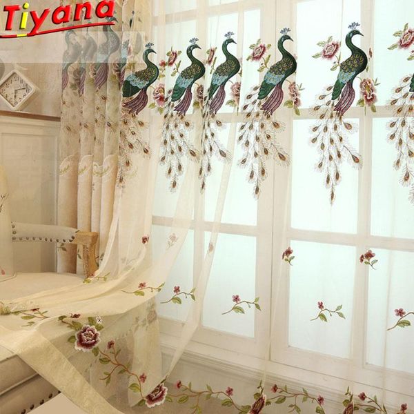curtain & drapes floral blackout luxury curtains for living room phoenix embroidery bedroom european gorgeous tulle voile x-m043#vt
curtain & drapes floral blackout luxury curtains for living room phoenix embroidery bedroom european gorgeous tulle voile x-m043#vt