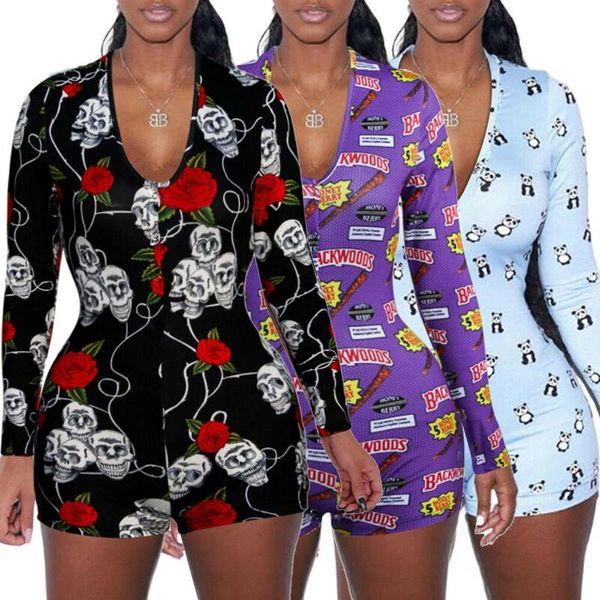 women's jumpsuits & rompers fashion women floral romper long sleeve v neck bodycon jumpsuit bodysuit cute, Black;white
women's jumpsuits & rompers fashion women floral romper long sleeve v neck bodycon jumpsuit bodysuit cute, Black;white