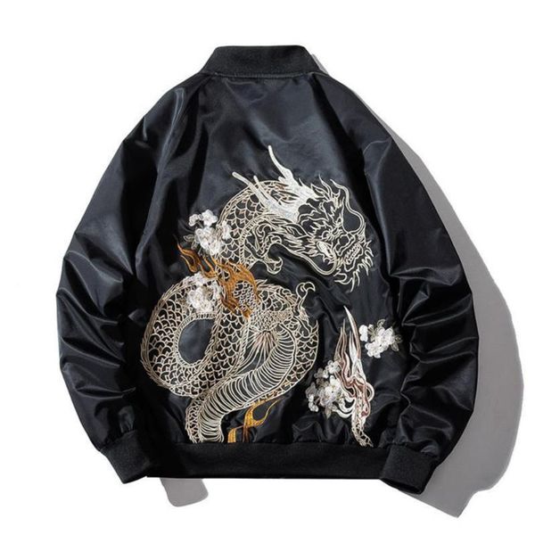 men's jackets baseball jacket men hip hop dragon embroidery windbreaker bomber clothing male anime coat women autumn and winter, Black;brown
men's jackets baseball jacket men hip hop dragon embroidery windbreaker bomber clothing male anime coat women autumn and winter, Black;brown