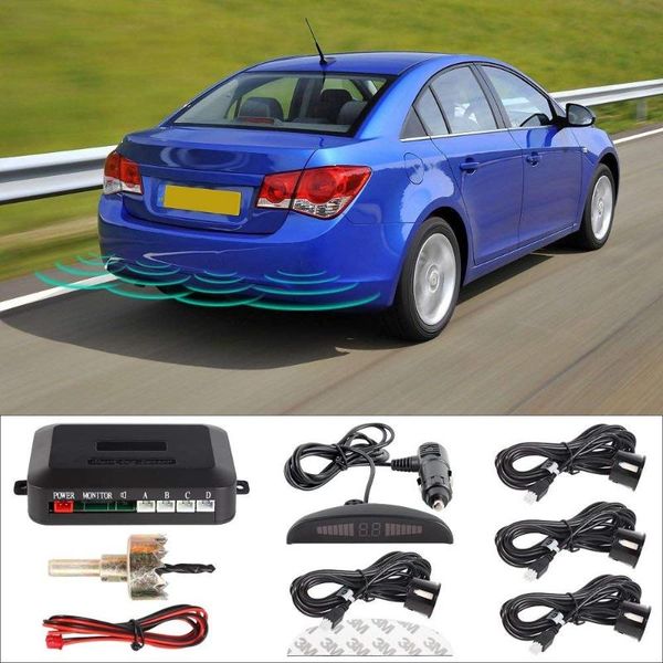 car rear view cameras& parking sensors 1set sensor radar monitor detector system 4 for all cars assistant auto alarm systems & security
car rear view cameras& parking sensors 1set sensor radar monitor detector system 4 for all cars assistant auto alarm systems & security