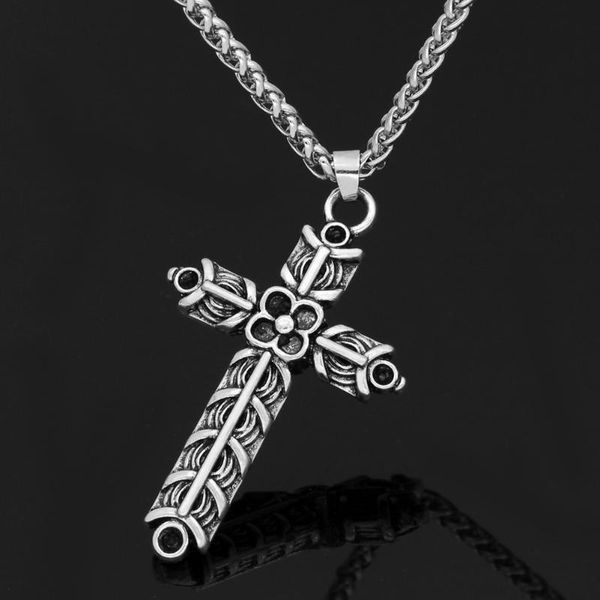 pendant necklaces nordic viking athelstan's cross ragnar amulet necklace - double side for men, Silver
pendant necklaces nordic viking athelstan's cross ragnar amulet necklace - double side for men, Silver