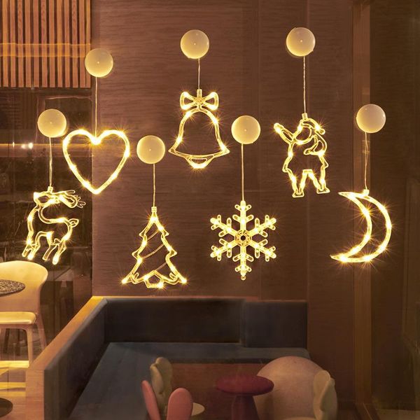 strings 1pc christmas led suction cup chandelier santa claus star lights holiday party window decor lamps battery powered
strings 1pc christmas led suction cup chandelier santa claus star lights holiday party window decor lamps battery powered