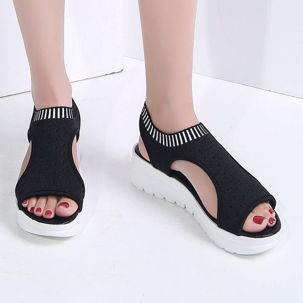 shoes women sandals 2021 female woman summer wedge comfortable ladies slip-on flat sandalias, Black
shoes women sandals 2021 female woman summer wedge comfortable ladies slip-on flat sandalias, Black