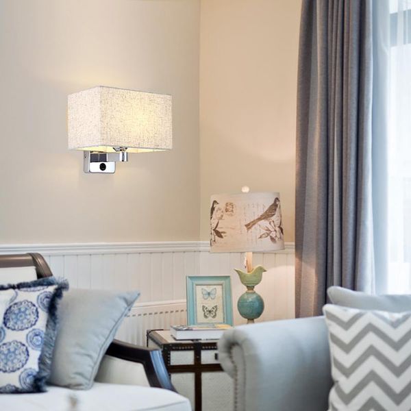 zerouno fabric room wall lamps stainless steel base switch living bedroom indoor night lights lighting bulbs 100-240v 5w lamp
zerouno fabric room wall lamps stainless steel base switch living bedroom indoor night lights lighting bulbs 100-240v 5w lamp