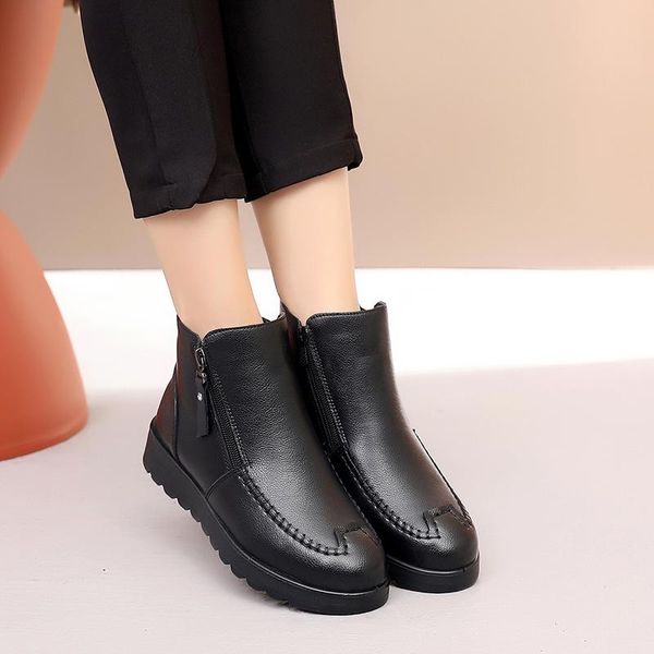 boots women fashion ankle for casual winter snow increasing shoes female couple zapatos mujer, Black
boots women fashion ankle for casual winter snow increasing shoes female couple zapatos mujer, Black