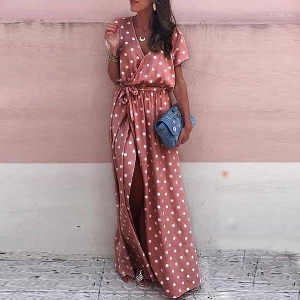 beach dresses women pink wave point v-neck maxi dress fork opening long vestidos de verano#1 women's swimwear, White;black
beach dresses women pink wave point v-neck maxi dress fork opening long vestidos de verano#1 women's swimwear, White;black