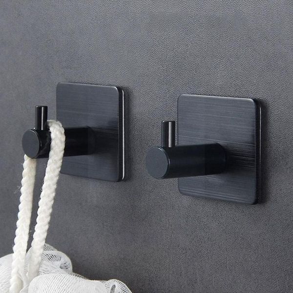 hooks & rails 4pcs aluminum hook self adhesive home wall door storage kitchen rack hanger for bathroom towel multi-purpose cl e3b2
hooks & rails 4pcs aluminum hook self adhesive home wall door storage kitchen rack hanger for bathroom towel multi-purpose cl e3b2